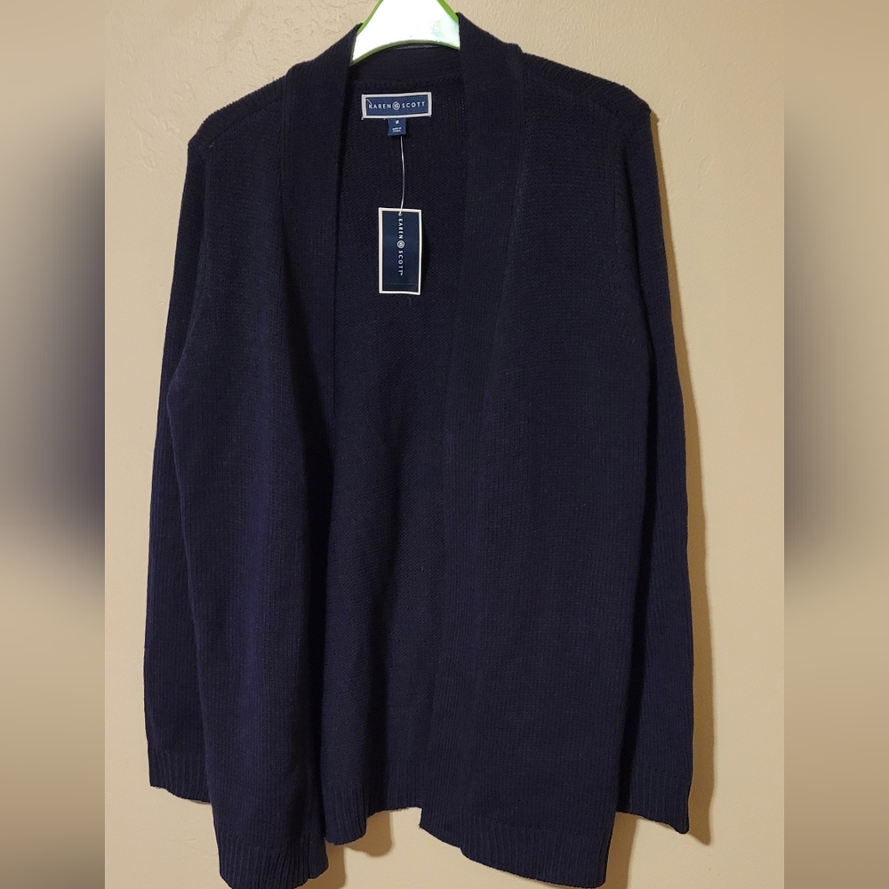 Navy Cardigan